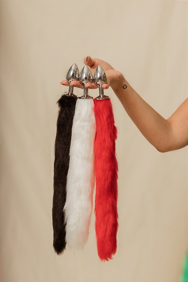 Plug Anal de Calda Curta - 40cm | Tamanho P