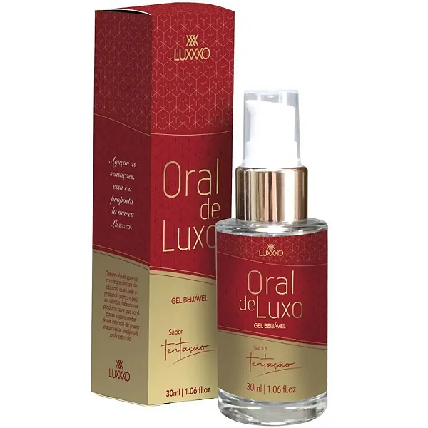 ORAL DE LUXO - Sabor Tentação Morango 30g