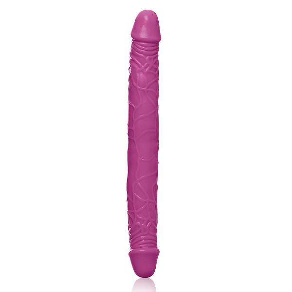 Pênis Rosa c/ Duas Pontas 36,5 x 3,5 cm