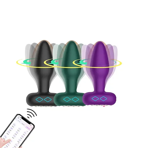 MAX | Plug Silicone App e Rotação 360º | MLPP6082