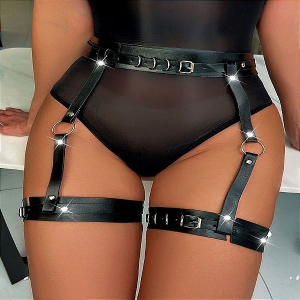 Harness - Cinta Liga de Couro 3