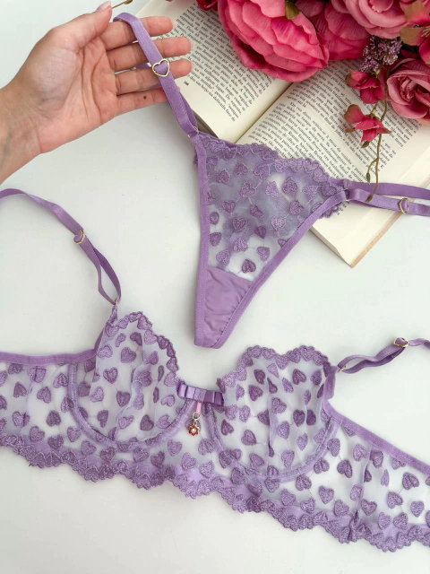 Conjunto Cecília | Lilás