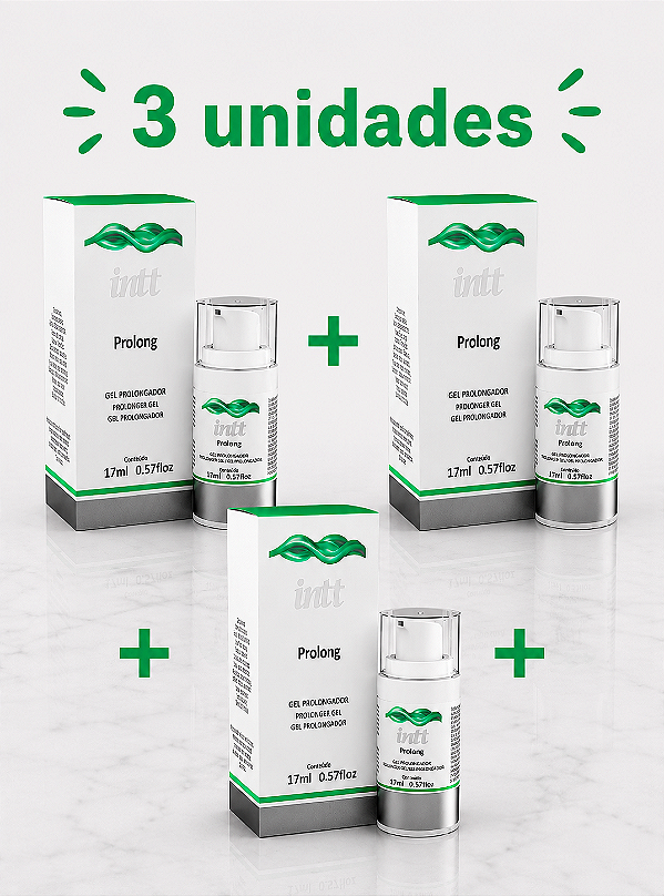 Kit com 3 Prolong