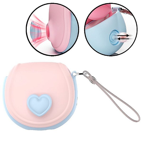 Vibrador de Pulsação e Tapping com Bullet |Formato de Bolsa