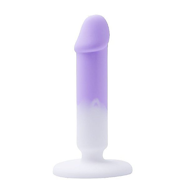 Plug Anal em Silicone com Glande - 13,4 X 2,