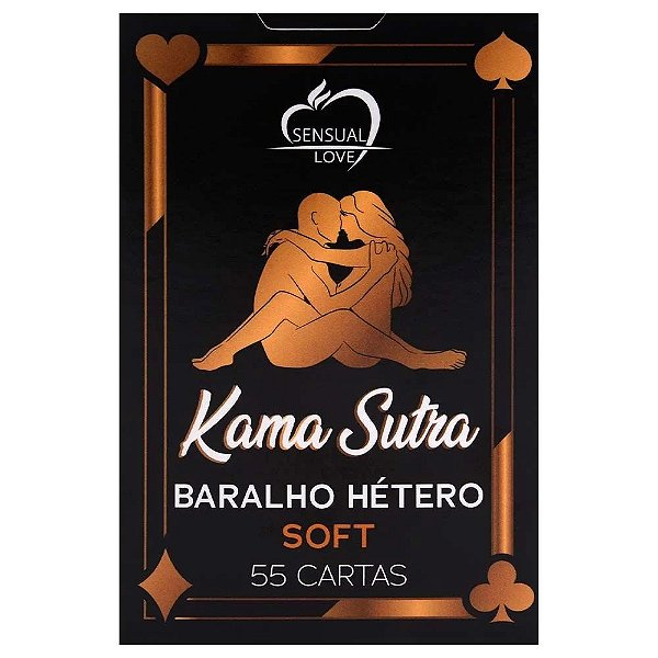 Baralho Kama Sutra Erótico Soft 55 Cartas