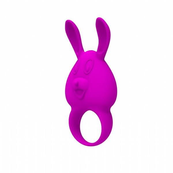 NAUGHTY BUNNY - Anel Peniano com Vibrador Recarregável  e 10 Modos de Vibração | Medida Interna: