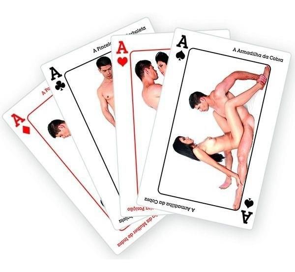KAMA SUTRA - Baralho com 52 Posições Sexuais