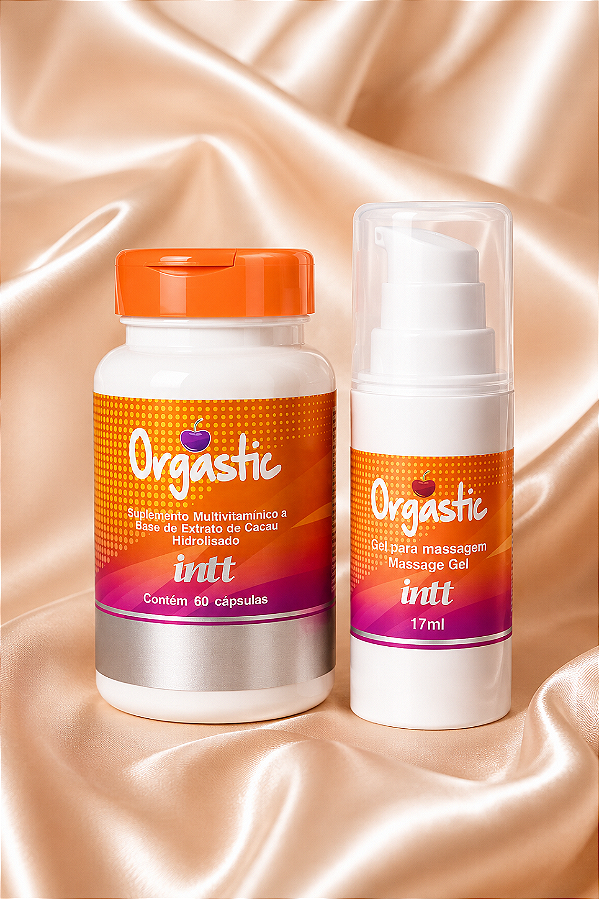 Orgastic - Kit com Cápsulas + Gel Estimulante Feminino para Libido