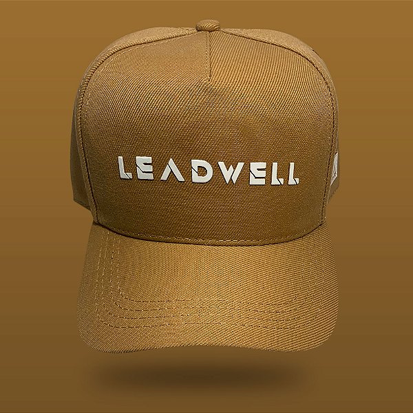 Boné Leadwell Snapback - Brown and White