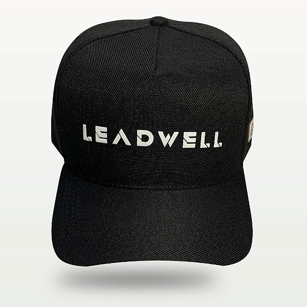 Boné Leadwell Snapback - Black and White
