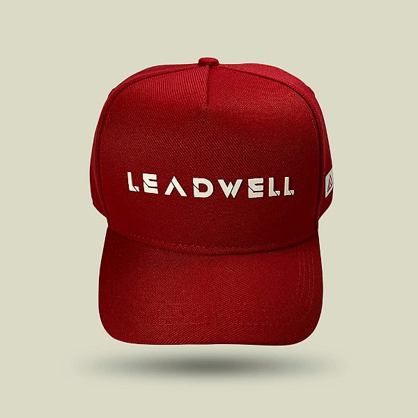 Boné Leadwell Snapback - Red and White