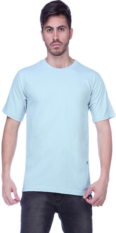 Camiseta Penteada  Azul Celeste