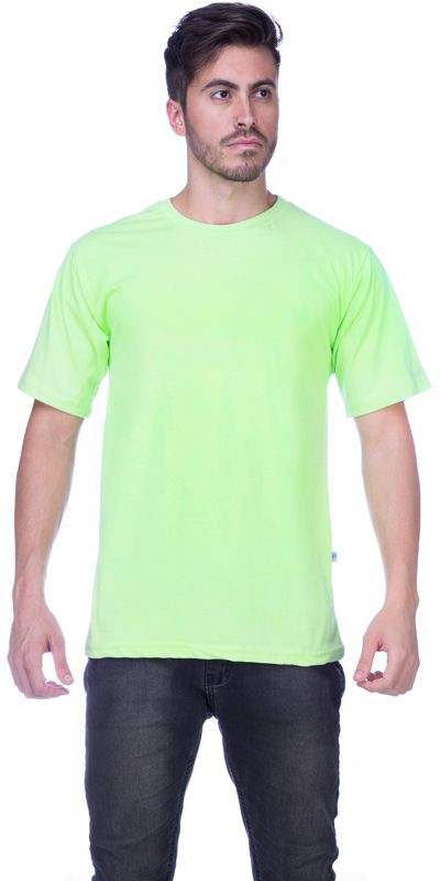 Camiseta Penteada Verde Limão