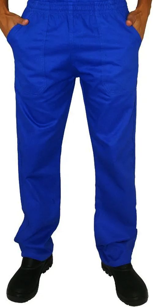 Calça de Brim Azul Royal