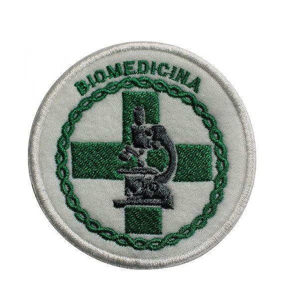 Patch Bordado Biomedicina