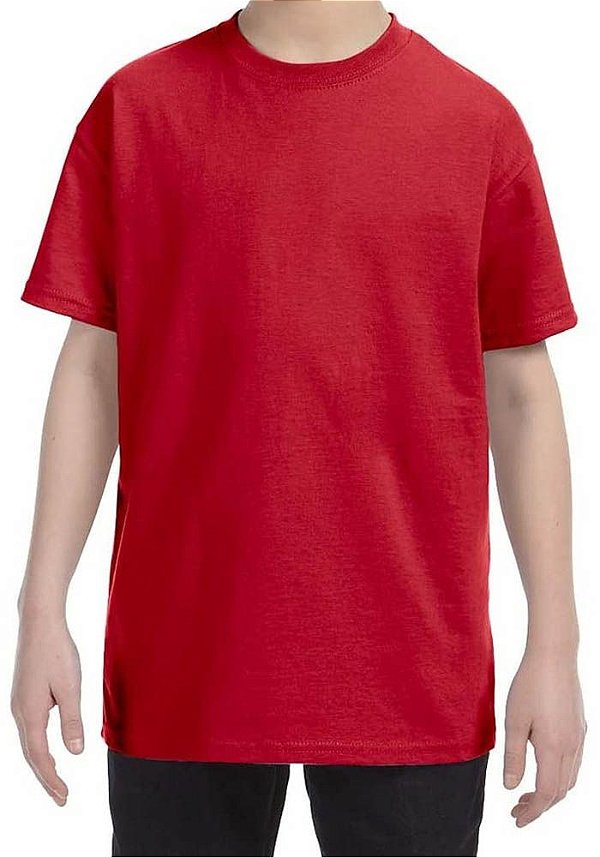 Camiseta Infantil Vermelha