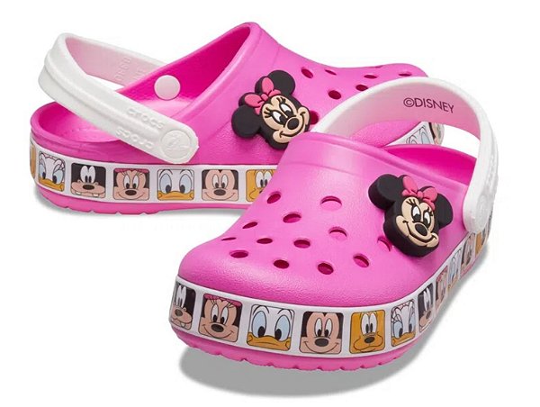 Crocs Minnie Mouse Band Pink