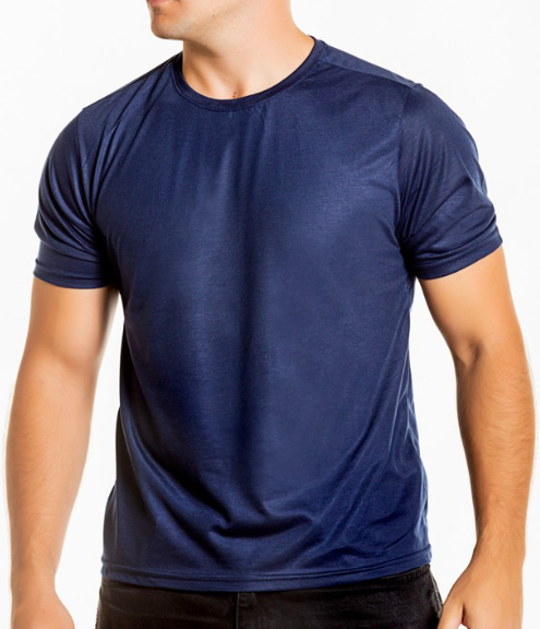 Camiseta Sublimática  Marinho