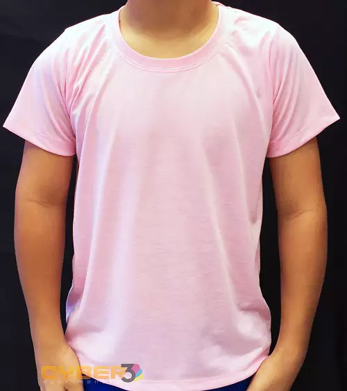 Camiseta Sublimática Rosa