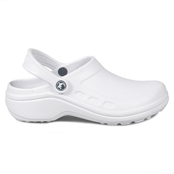 Clog Sticky Branco Full Eva