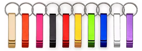 Chaveiro Abridor kit c/ 50 unidades Personalizado