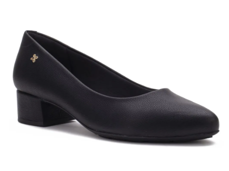 Sapato Mocassin Softli 10058 Preto