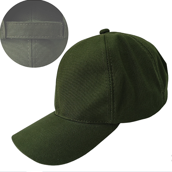 Boné Brim Verde Militar