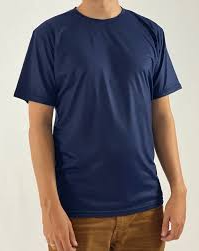 Camiseta Poliester Azul Marinho