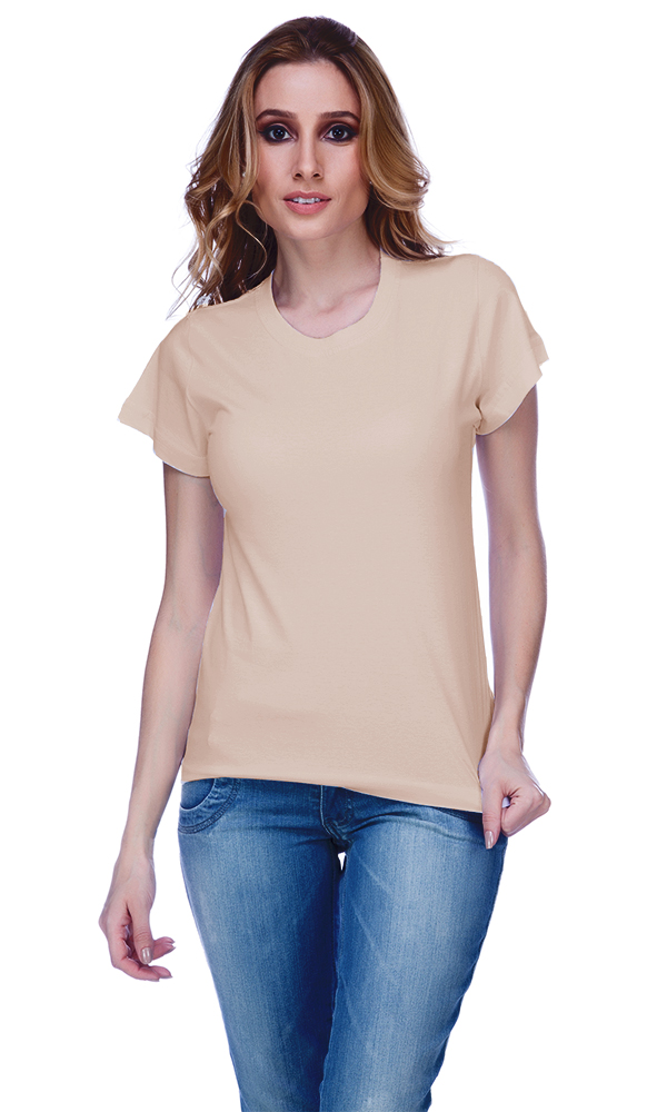 Baby Look Algodão Caqui