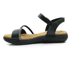 Sandalia Softli 10023 Preta