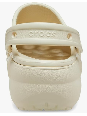 Crocs Classic Plataform Clog W Bone