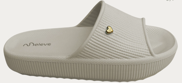 Chinelo Meleve  Feminino AT467 Off White