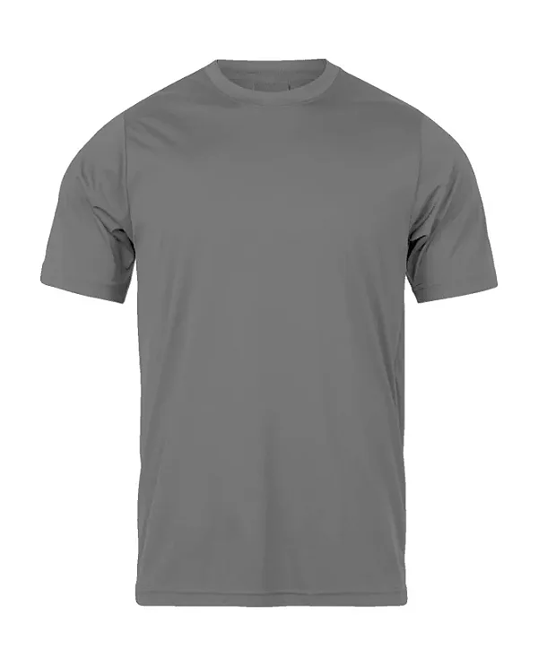 Camiseta Poliester Cinza Chumbo