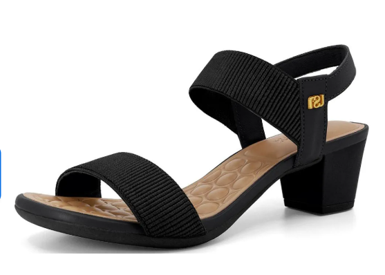 Sandália Elastico Usaflex Preta UD28005001