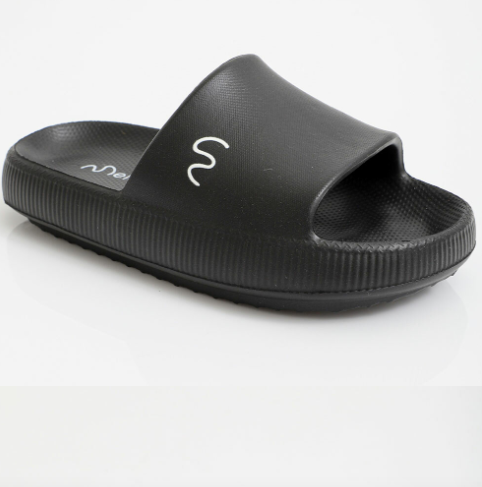 Chinelo Meleve Infantil Preto EVA AT622