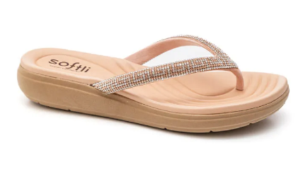 Sandalia Softli  Cristal 10259