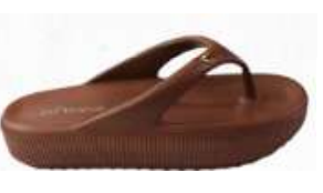 Chinelo Meleve Feminino AT627 Finger Cloud Marrom