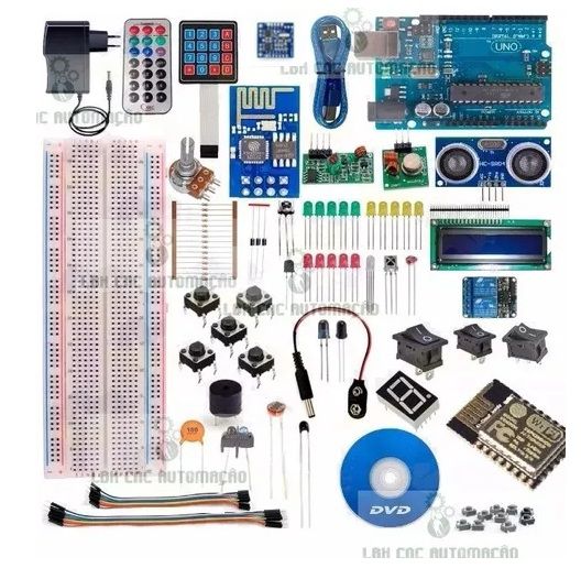 Kit Arduino Uno R3 Wifi Esp8266 + Curso + Brinde