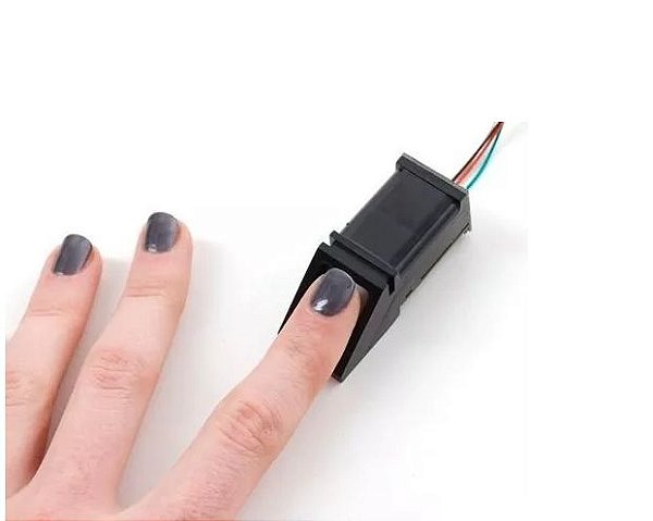Módulo Sensor Leitor Biométrico Impressão Digital para Arduino, pic, Avr