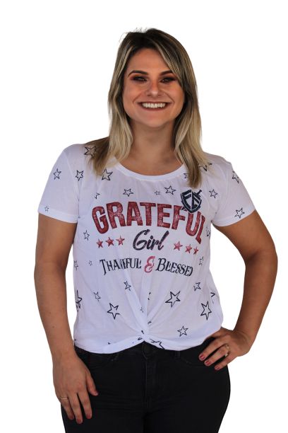 T-SHIRT FÉ GRATEFUL GIRL