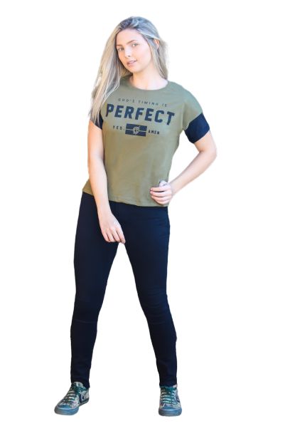 CALÇA JEGGING BELLA SARJA