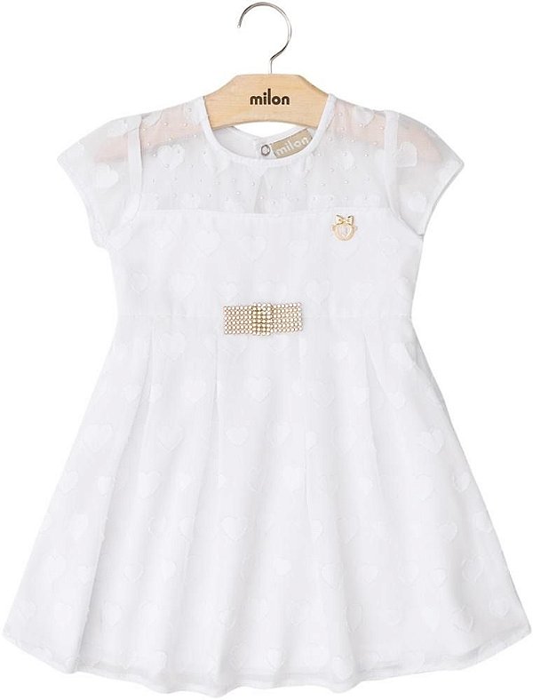 vestido para batizado menina