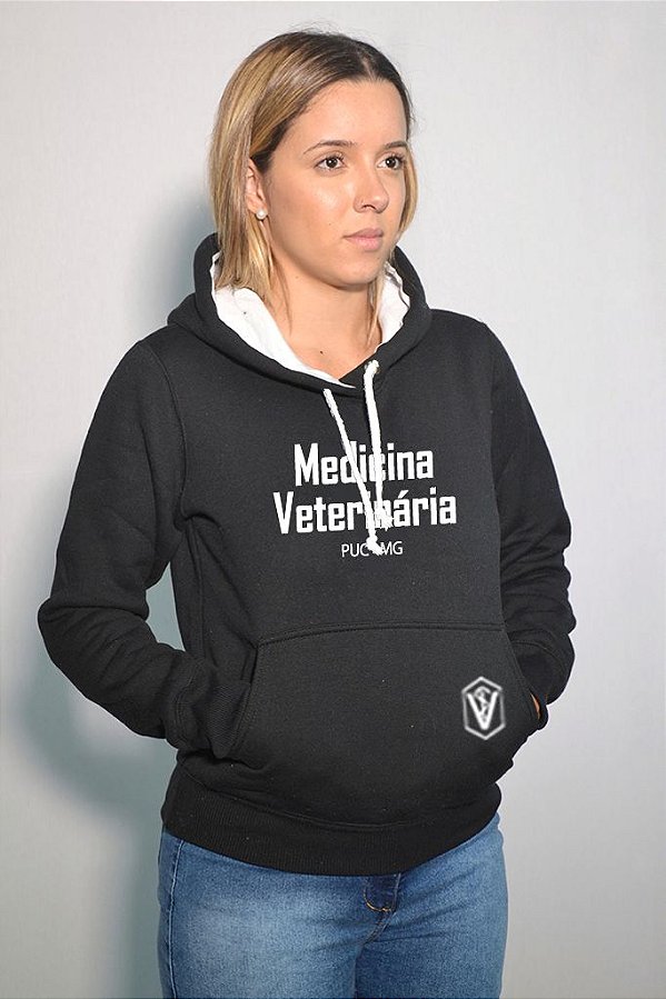 Moletom Veterinária PUC Minas Feminino