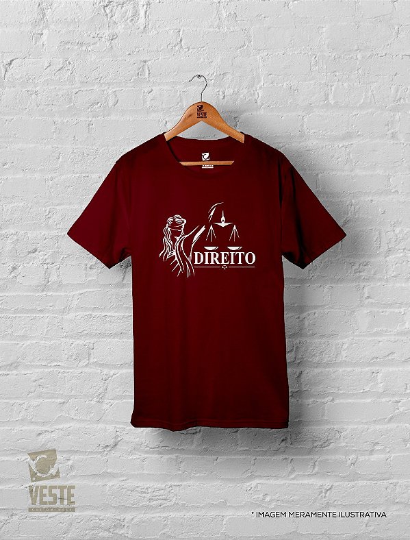 Camisa Direito Justiça Masculina