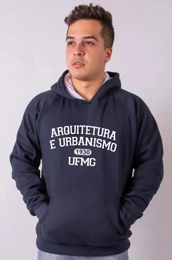 Moletom Arquitetura e Urbanismo UFMG Data Masculino