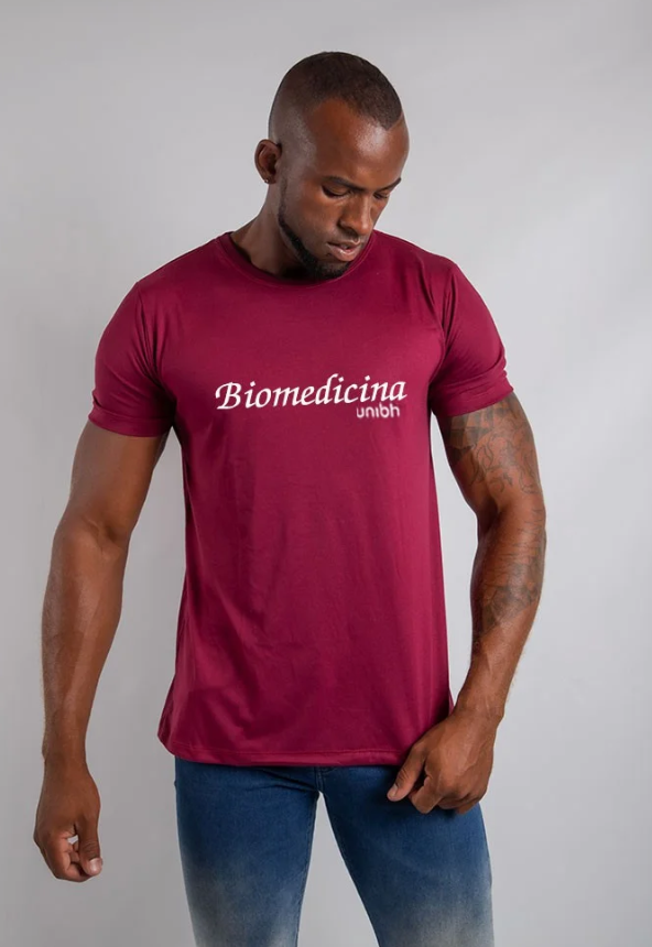 Camisa Biomedicina UniBH Masculina - Pronta Entrega