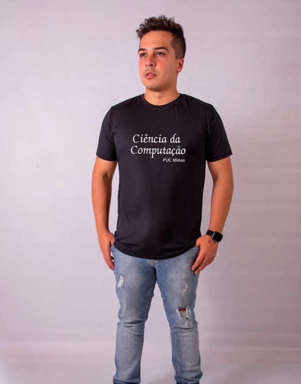 Camisa Ciência da Computação PUC Masculina - Pronta Entrega