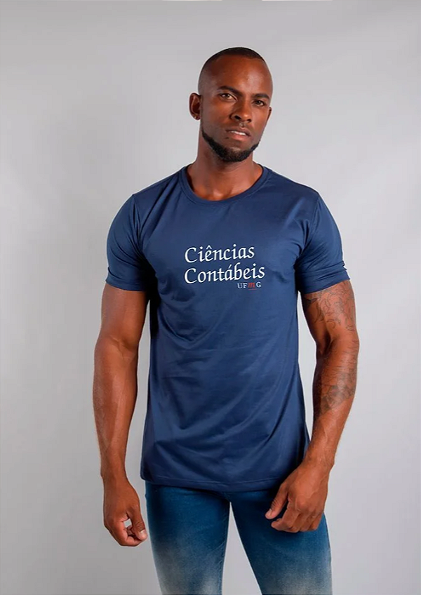 Camisa Ciências Contábeis UFMG Masculina - Pronta Entrega