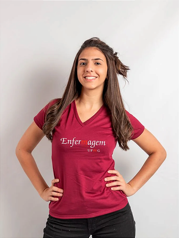 Camisa Enfermagem UFMG Feminina- Pronta Entrega